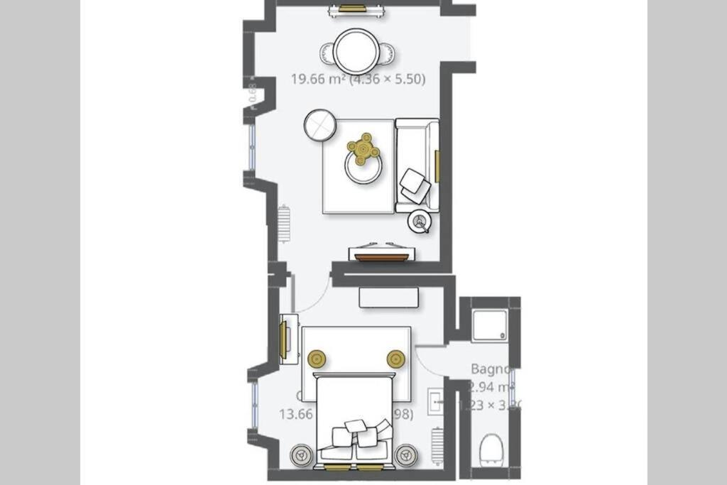 Апартаменты Charming 1Br In Navona Square Рим Экстерьер фото